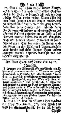 Am II ten Sont. nach Trinit. Luc. 14,16