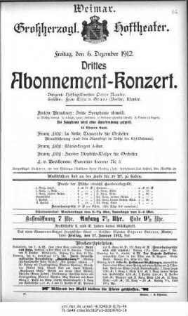 Abonnement=Konzert