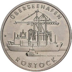 Deutsche Demokratische Republik: 1988 Überseehafen Rostock