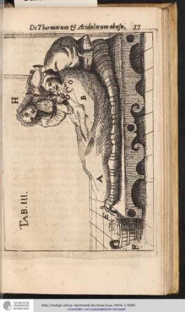 [Illustration De Thermarum & Acidularum abusu. TAB. III]