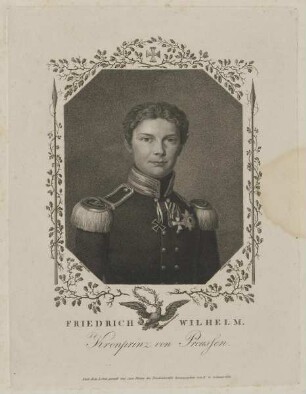 Bildnis des Kronprinzen Friedrich Wilhelm von Preußen