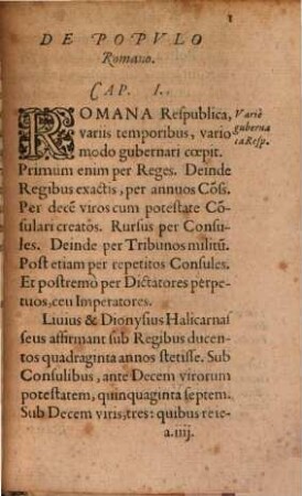 De magistratibus, adeoque, reipublicae Romanae statu commentarii