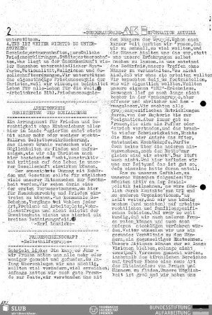 Frauengemeinschaft - Selbsthilfegruppe