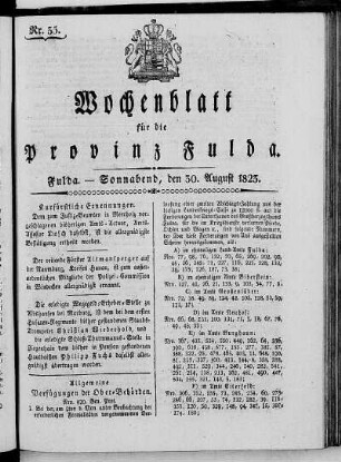Nr. 35, Ausgabe vom 30. August 1823