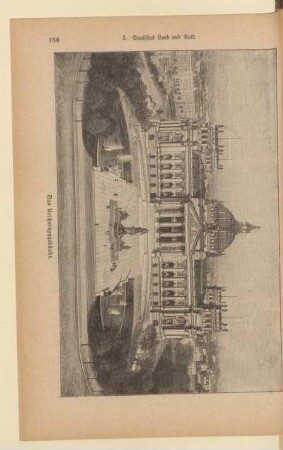 Das Reichstagsgebäude.