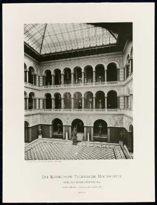 Technische Hochschule Berlin Hauptgebäude: Lichthof