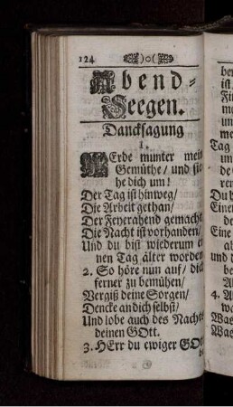 Abend-Seegen