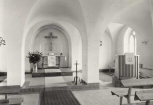 Rothenburg. Kapelle. Inneres nach Osten