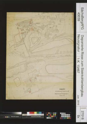 Haugks Steinkohlenwerk, Oberhohndorf, Baue auf dem Rußkohlenflöz (mit Nachbringungen)