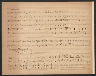Stücke für Tasteninstrument. Fragmente; pf; a-Moll