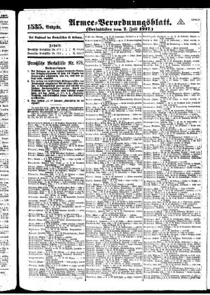 1535.Ausgabe. Samstag, 7. Juli 1917