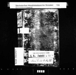 Gerichtshandelsbuch von Kühnhaide (bei Zwönitz), Bd. 2