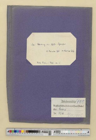 Abtretung von Elsass-Lothringen: Bd. 1