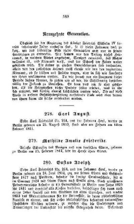 Neunzehnte Generation