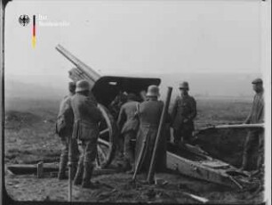 Die ersten Aufnahmen aus der Schlacht im Westen (1918)
