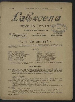 ¡Una de tantas!... : escenas de la vida galante porteña