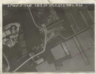 Flakbatterie nördlich Ostbahnhof München (1000 m)