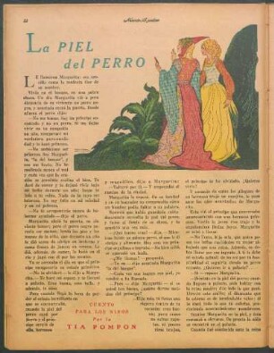 La piel del perro : Cuento para los niños por la Tía Pompón