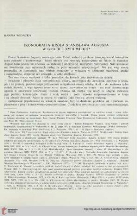 15: Ikonografia króla Stanisława Augusta w grafice XVIII wieku