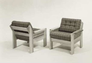 Sessel : Sitzgruppe (1978; VEB Möbelwerke Zernsdorf). Zwei Sessel