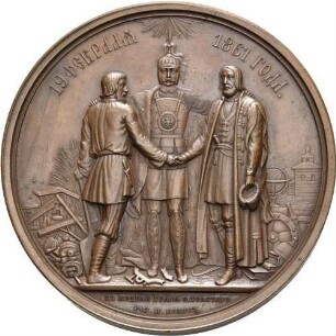 Tolstoi, Fjodor Petrowitsch und Nikolai Kosin: Befreiung von der Leibeigenschaft
