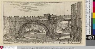 Veuë et perspectiue du pont neuf, et du pont au Change