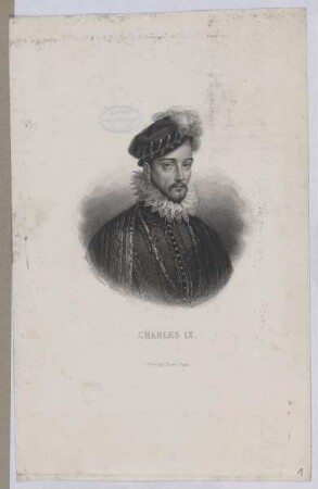 Bildnis des Charles IX., König von Frankreich