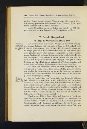 V. Bezirk Mangu-Jendi.
