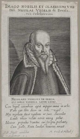 Bildnis des Nicolaus Vigelius