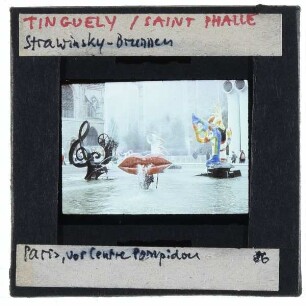 Paris, Saint Phalle, Tinguely, Fontaine Stravinsky