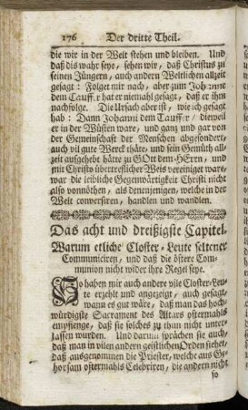 Das acht und dreißigste Capitel. - Das drey und vierzigste Capitel.