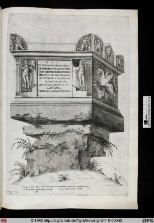 Das Grab des Publius Vibius Marianus.