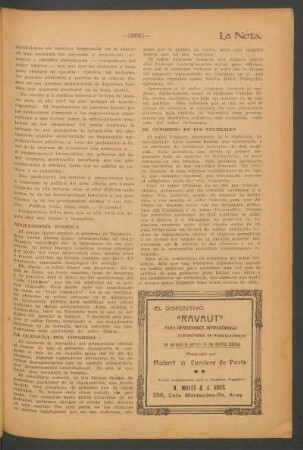 El congreso de neutrales