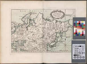 Carte Réduite De La Moscovie, Siberie, Tartarie et Pais Voisins