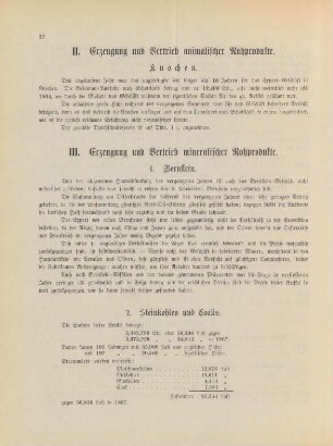 II. Erzeugung und Vertrieb animalischer Rohprodukte.