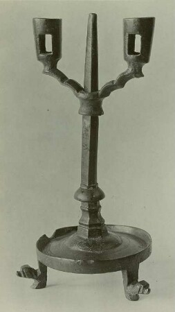 Gotischer Leuchter : Gotischer Leuchter. Bronze. Dresden, Kunstgewerbemuseum