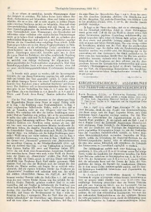 28-31 [Rezension] Roth, Franciscus, Augustiniana