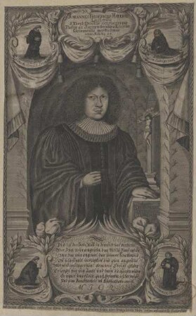 Bildnis des Johannes Fridericus Mayerus