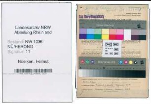 Entnazifizierung Helmut Noelken , geb. 05.01.1916 (Hotelkaufmann)
