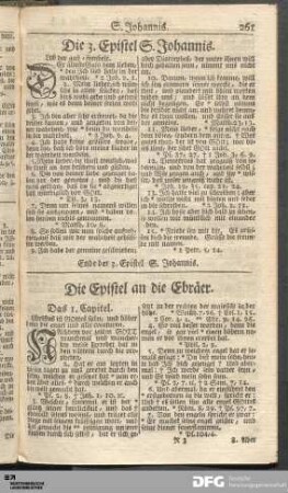 Die Epistel an die Ebräer.