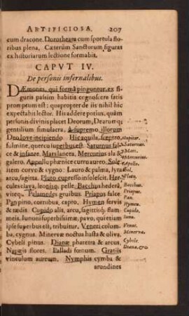 Caput IV. De personis infernalibus.
