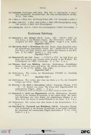 Erzbistum Salzburg (Nr. 237-484)