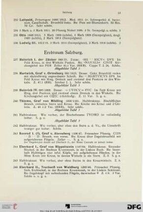 Erzbistum Salzburg (Nr. 237-484)