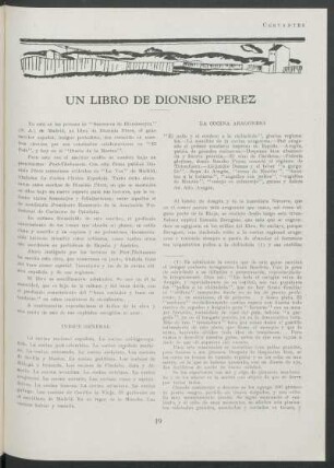 Un libro de Dionisio Pérez