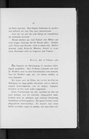 Berlin, den 17. Februar 1906