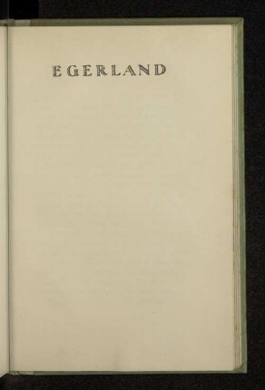 Egerland