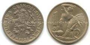 Tschechoslowakei, 1 Krone