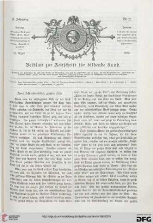 Heft 27 (15. April 1880)