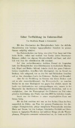 Über Torfblidung im Federsee-Ried