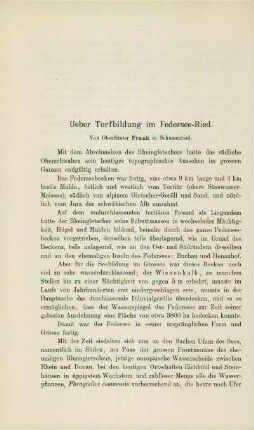 Über Torfblidung im Federsee-Ried